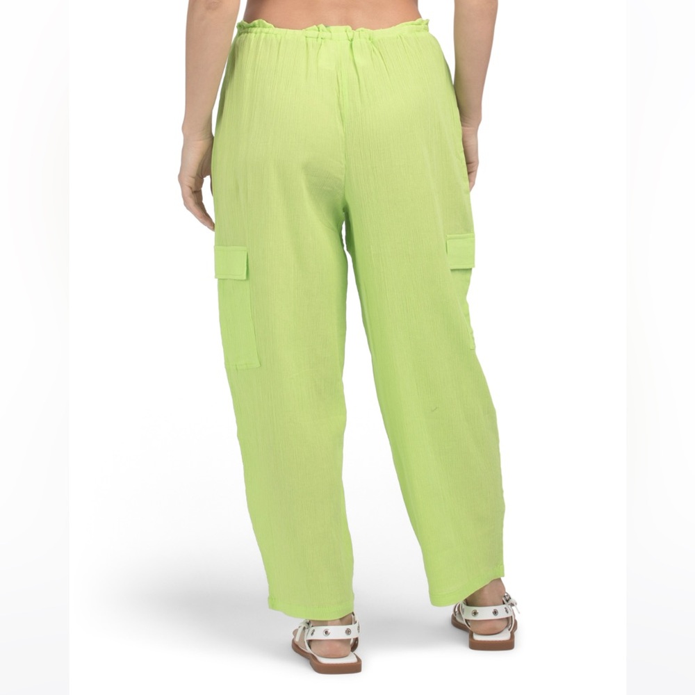 Sanctuary | NWT Coastal Covers Baggy Barrel Cargo Cover-up Pants - Picture 2 of 8